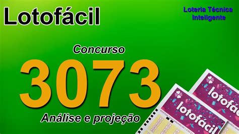 concurso da lotofácil 3073